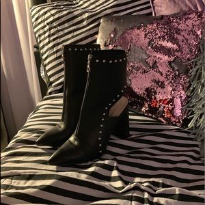 Black Studded Boots